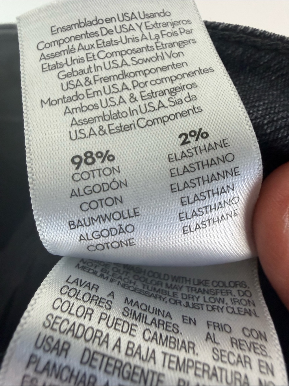 Mother the Tomcat jean in wash Lies Lies Lies size 25 - Picture 10 of 11